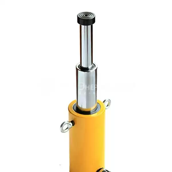 Домкрат гидравлический телескопический TOR HHYG-10435D (ДТ10Г435) 10 т (3 уровня)