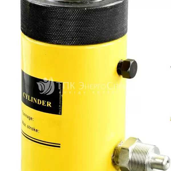 Домкрат гидравлический TOR HHYG-1000150LS (ДГ1000П150Г) 1000 т с фиксирующей гайкой